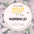 Whispering Lily Luffa Soap