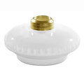 White Glass Lamp Fonts - Paxton hardware ltd
