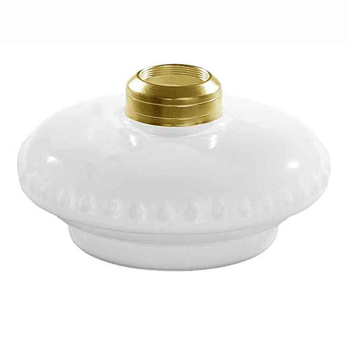 White Glass Lamp Fonts - Paxton hardware ltd
