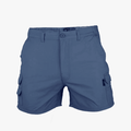 Wildebees Mens 12Cm Cargo Short Steel Blue Wildebees