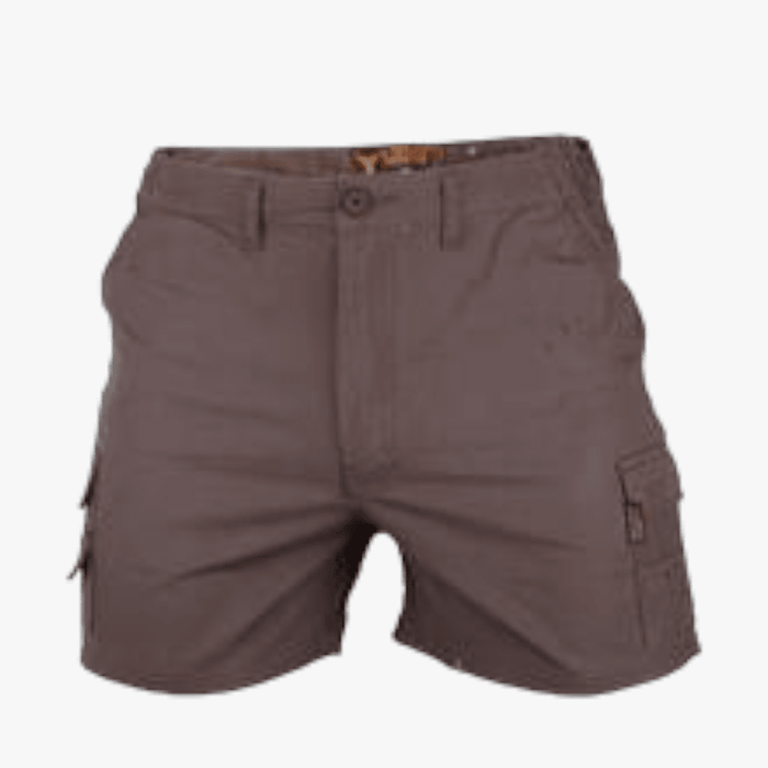 Wildebees Mens 12Cm Cargo Short Taupe Wildebees