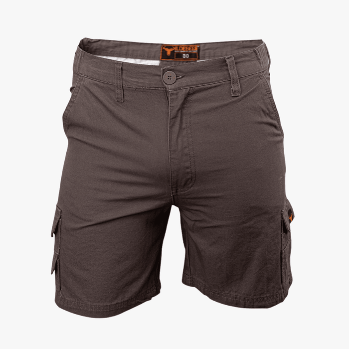 Wildebees Mens Semi Elasticated Walk Short Olive Wildebees