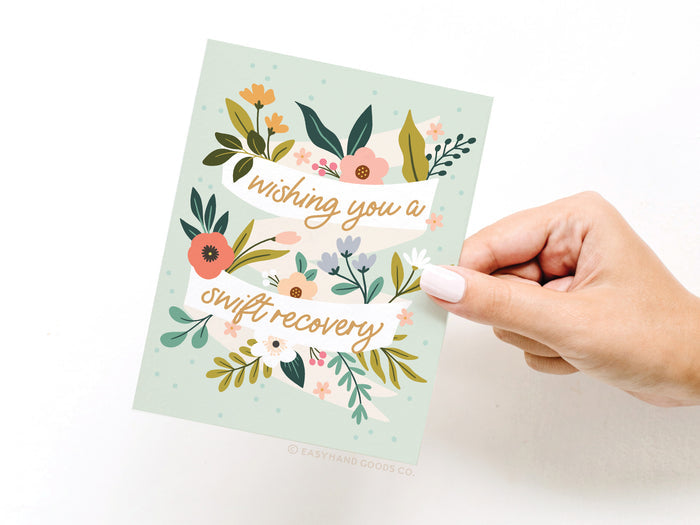 Wishing You a Swift Recovery Greeting Card