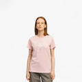 Puma Womens Ferrari Sportswear Tonal Shield Short Sleeve Tee Pale Mauve | Puma