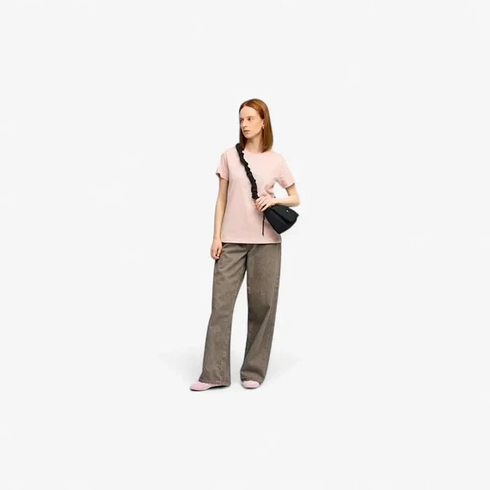 Puma Womens Ferrari Sportswear Tonal Shield Short Sleeve Tee Pale Mauve | Puma