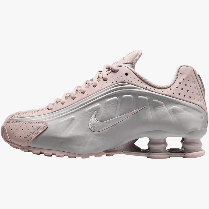 Nike Womens Shox R4 Barely Rose /Mtlc Platinum | Nike