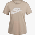 Nike Womens Sportswear Essential Short Sleeve Tee Beige | Nike