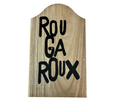 NolaCajun Wood Rou Ga Roux Cutting Board Louisiana Rougaroux Carved Serving Board