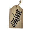 NolaCajun Wood Tailgate Cutting Board Louisiana Football Carved Serving Board