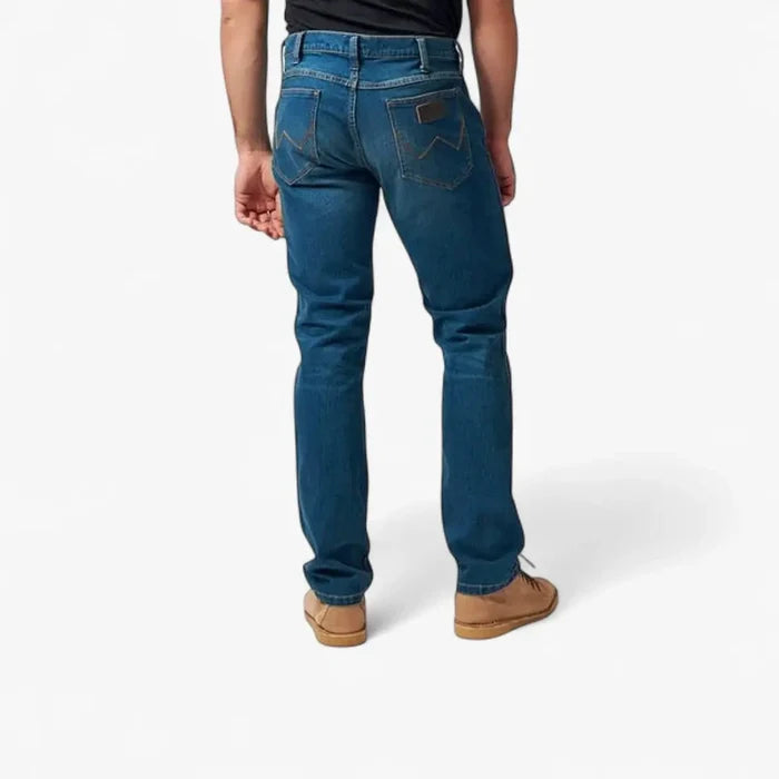 Wrangler Mens Greensboro Stretch Jean Dark Diamond | Wrangler