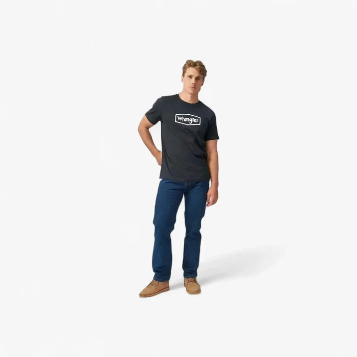 Wrangler Mens Texas Rigid Jeans Ink | Wrangler