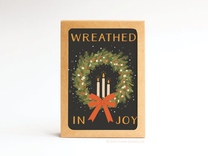 Wreathed in Joy Folded Greeting Note Set
