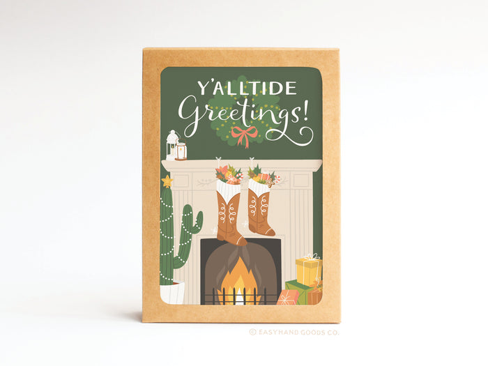 Y'alltide Greetings Folded Greeting Note Set - FINAL STOCK