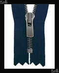 #2 Closed / Antique-Silver (7"~34") - Zipper and Thread