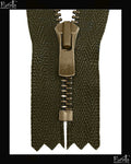 Information related to zippers, thread, and sewing.