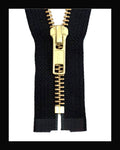 Information related to zippers, thread, and sewing.