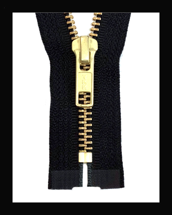 Information related to zippers, thread, and sewing.