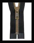 Information related to zippers, thread, and sewing.