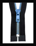 YKK #5 Closed Metaluxe® Blue-9 Molded Zipper (4"~34")