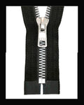 YKK #5 Closed Metaluxe® Nickel Molded Zipper (4"~34")