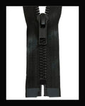 Information related to zippers, thread, and sewing.