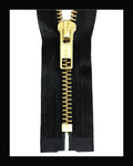 Information related to zippers, thread, and sewing.