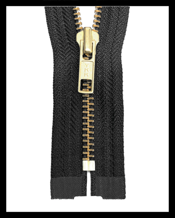 Information related to zippers, thread, and sewing.