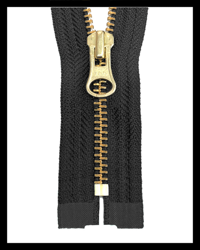 Information related to zippers, thread, and sewing.