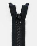 Information related to zippers, thread, and sewing.