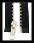 Information related to zippers, thread, and sewing.