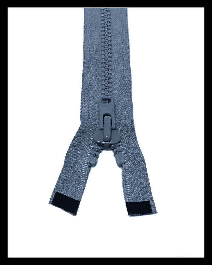 Information related to zippers, thread, and sewing.