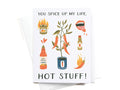 You Spice Up My Life Hot Stuff Greeting Card