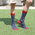 NolaCajun Youth Santa Gator Socks Louisiana Cajun Christmas Socks New Orleans